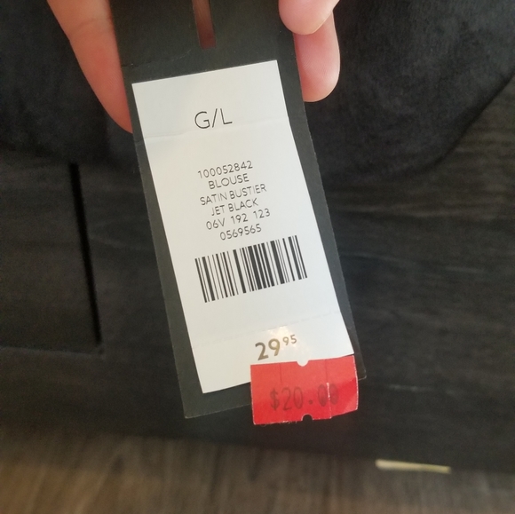 BLACK Dynamite crop/bralette - Picture 3 of 3